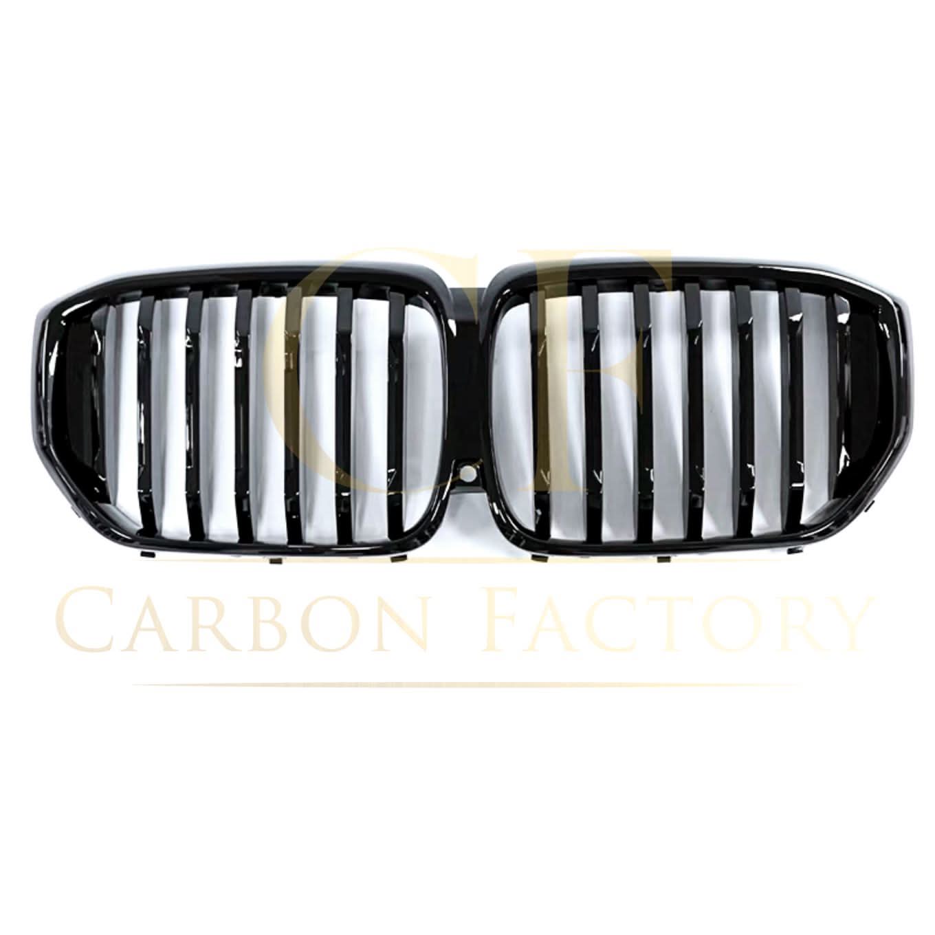 Gloss Black Front Grille for BMW G05 X5 LCI 23-Present - Carbon Factory