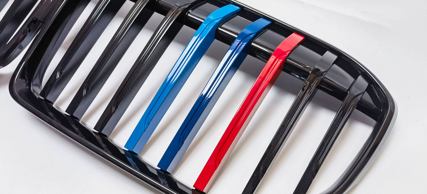 Gloss Black Front Grille for BMW G11 G12 7 Series Pre LCI 15-19 - Carbon Factory