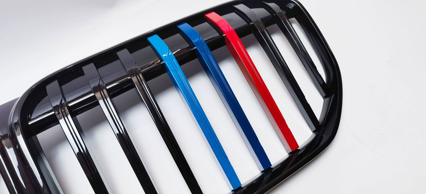 Gloss Black Front Grille for BMW G11 G12 7 Series Pre LCI 15-19 - Carbon Factory