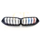Gloss Black Front Grille for BMW G14 G15 G16 8 Series Pre-LCI 19-22 - Carbon Factory