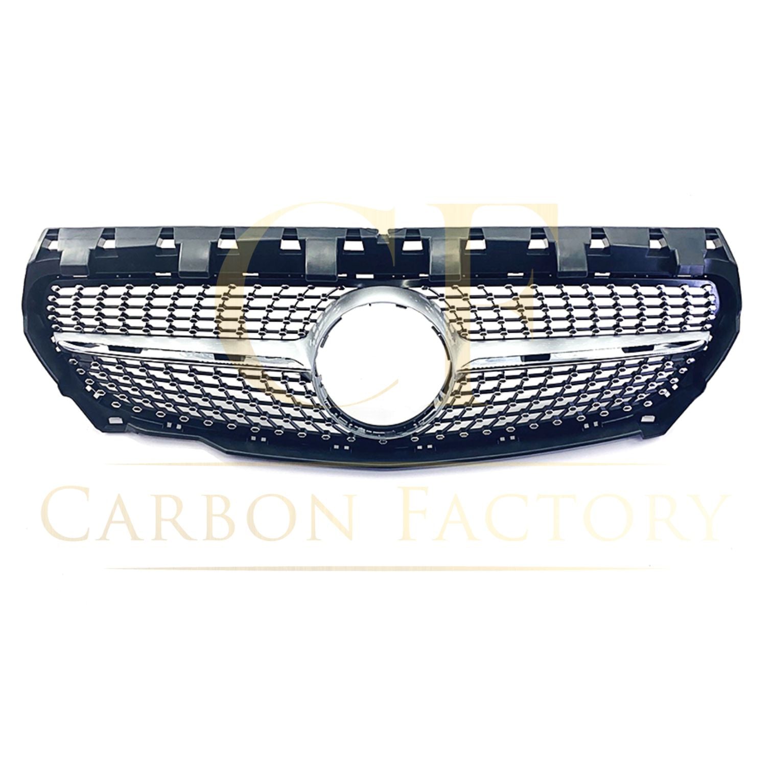 Diamond Style Front Grille for Mercedes Benz W117 CLA-Class 13-15 - Carbon Factory