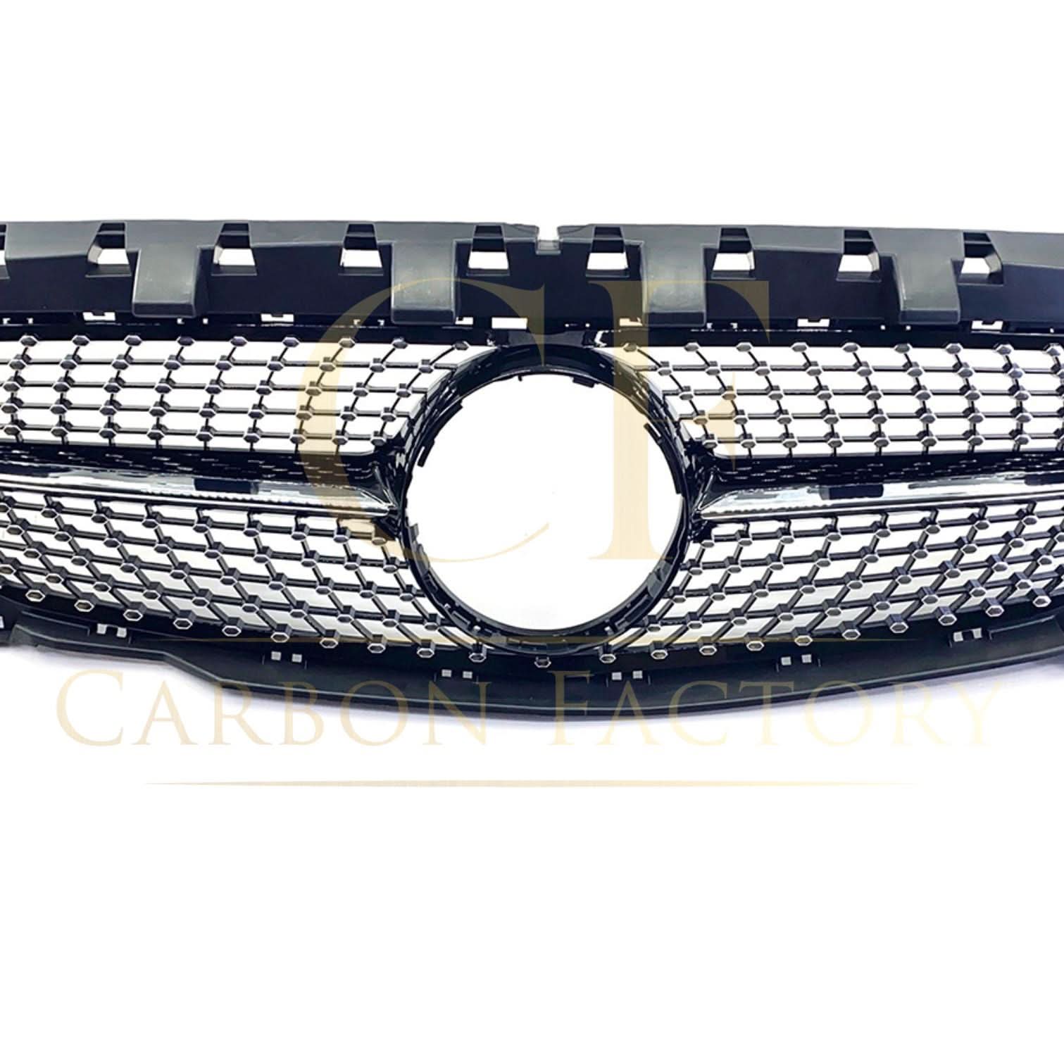 Diamond Style Front Grille for Mercedes Benz W117 CLA-Class 13-15 - Carbon Factory