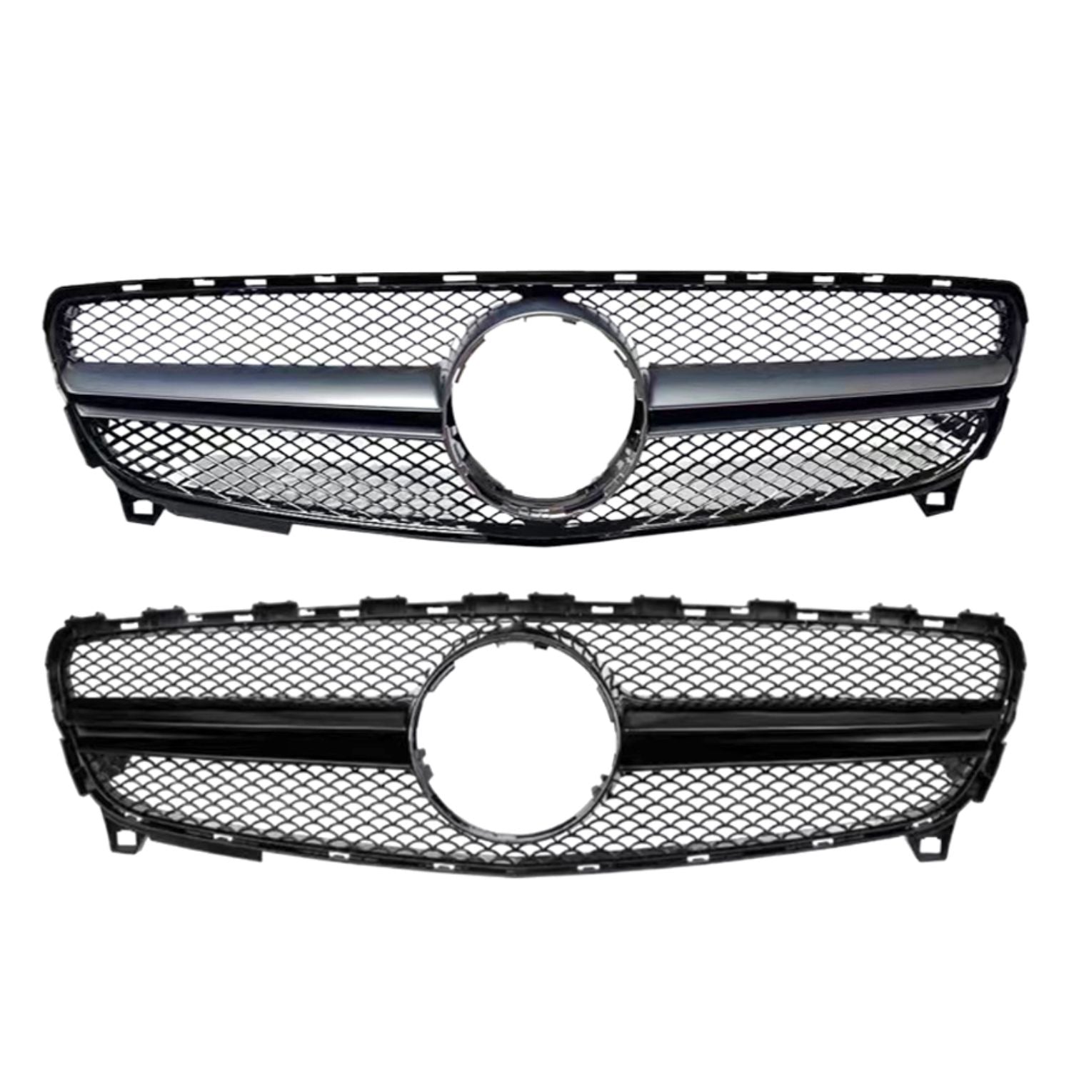 AMG Style Front Grille for Mercedes Benz W176 Facelift A Class 16-18 - Carbon Factory