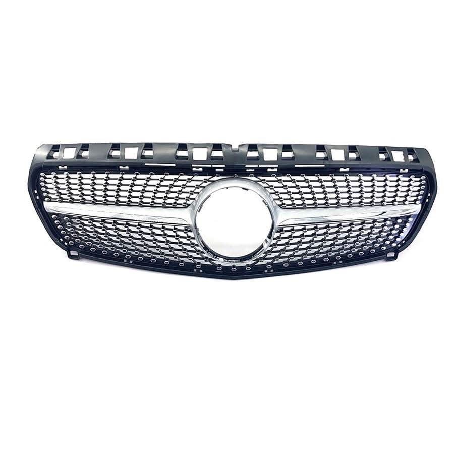 Diamond Style Front Grille for Mercedes Benz W176 A Class 12-15 - Carbon Factory