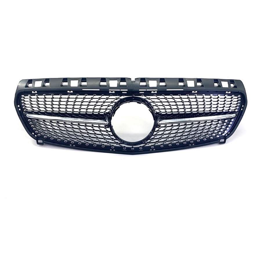 Diamond Style Front Grille for Mercedes Benz W176 A Class 12-15 - Carbon Factory