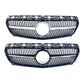 Diamond Style Front Grille for Mercedes Benz W176 A Class 12-15 - Carbon Factory