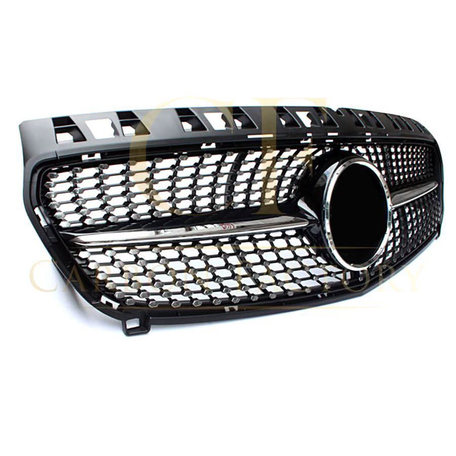 Diamond Style Front Grille for Mercedes Benz W176 A Class 12-15 - Carbon Factory