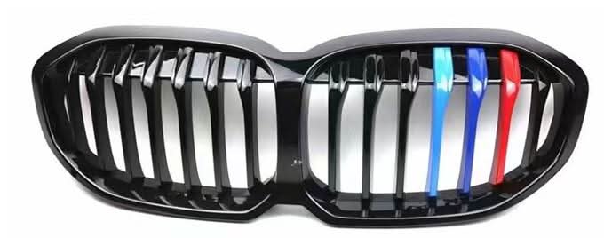 Gloss Black Front Grille for BMW F40 1 Series 19-25 - Carbon Factory