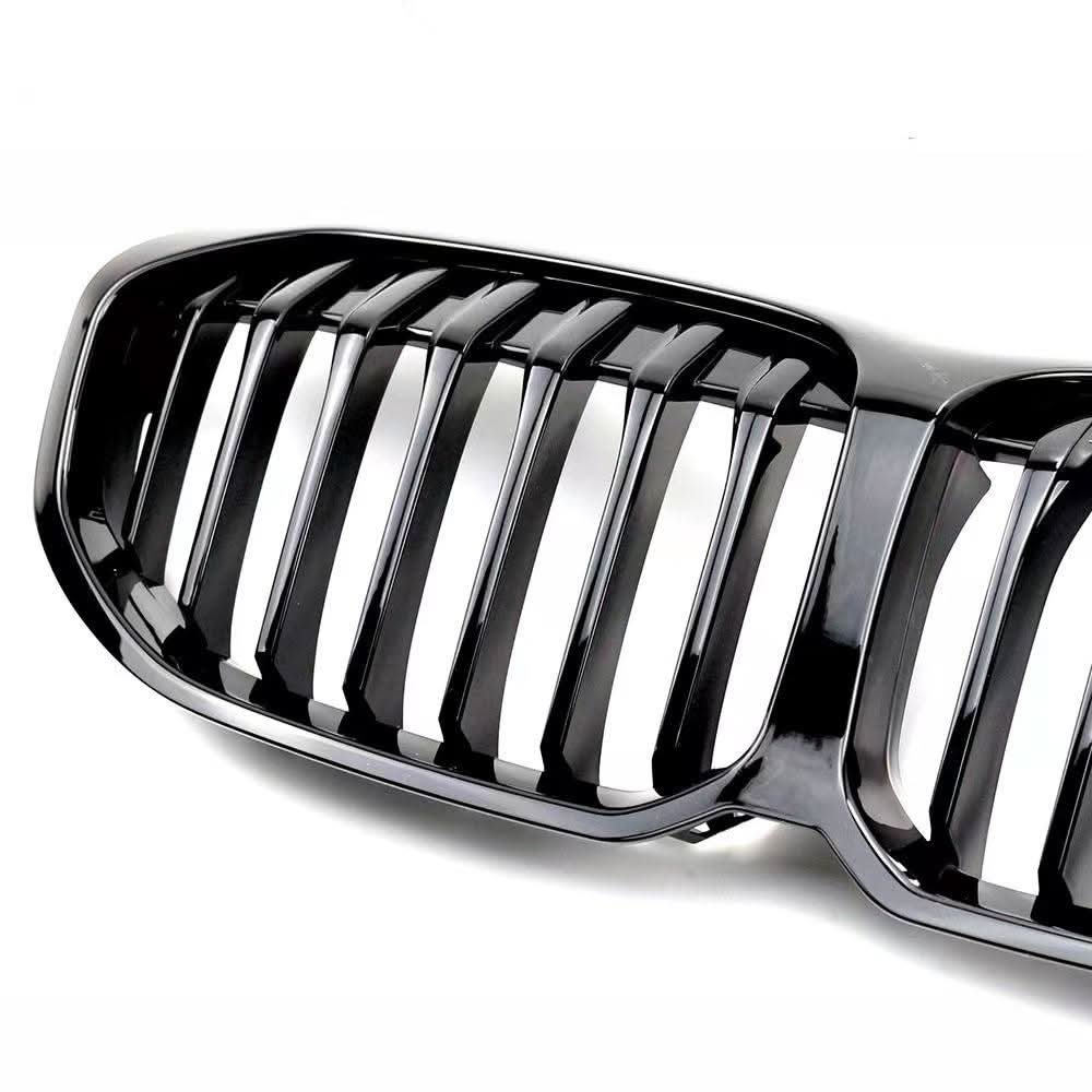 Gloss Black Front Grille for BMW F40 1 Series 19-25 - Carbon Factory