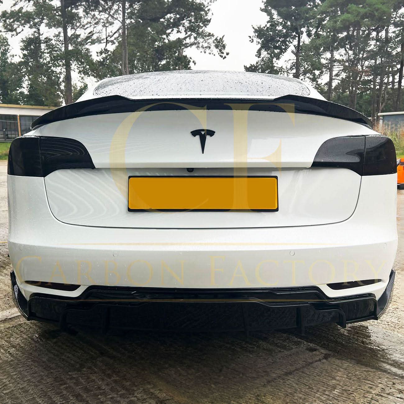 Competition Style Gloss Black Kit for Tesla Model 3 16-23 - Carbon Factory