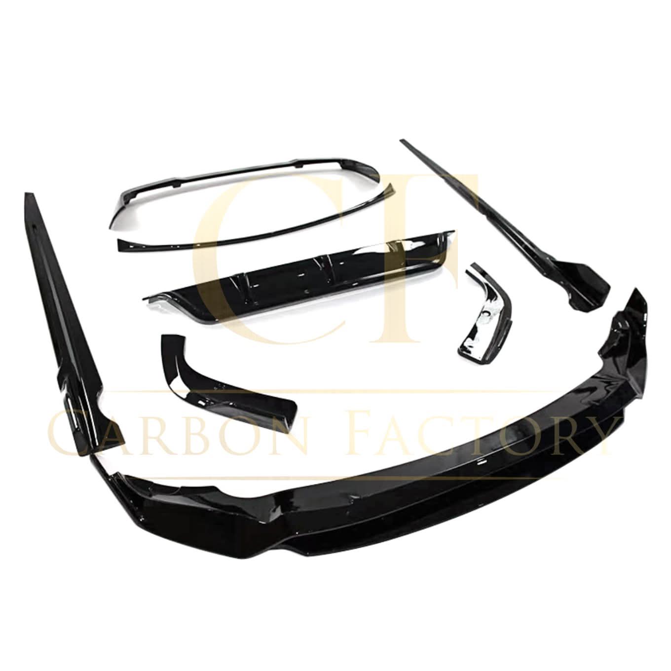 Gloss Black Body Kit 2 Splitter Diffuser Side Skirts Spoiler for BMW G05 LCI X5 23-Present - Carbon Factory