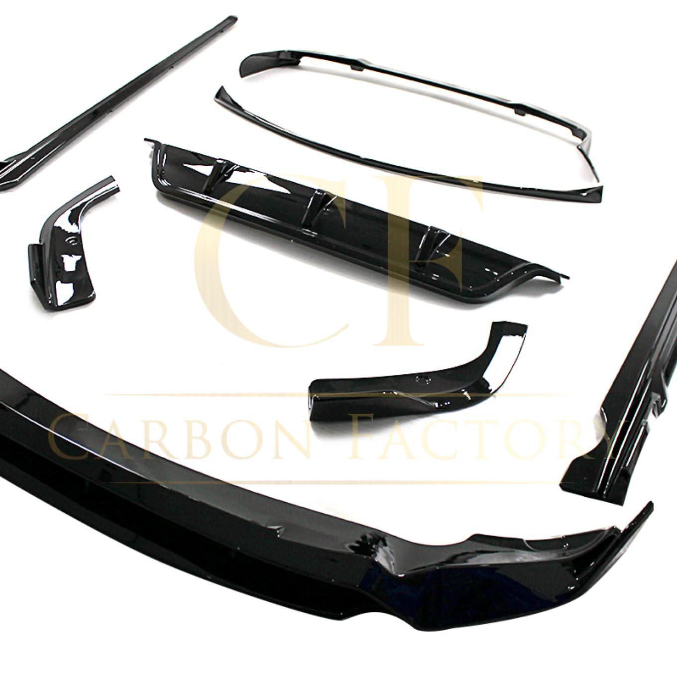 Gloss Black Body Kit 2 Splitter Diffuser Side Skirts Spoiler for BMW G05 LCI X5 23-Present - Carbon Factory