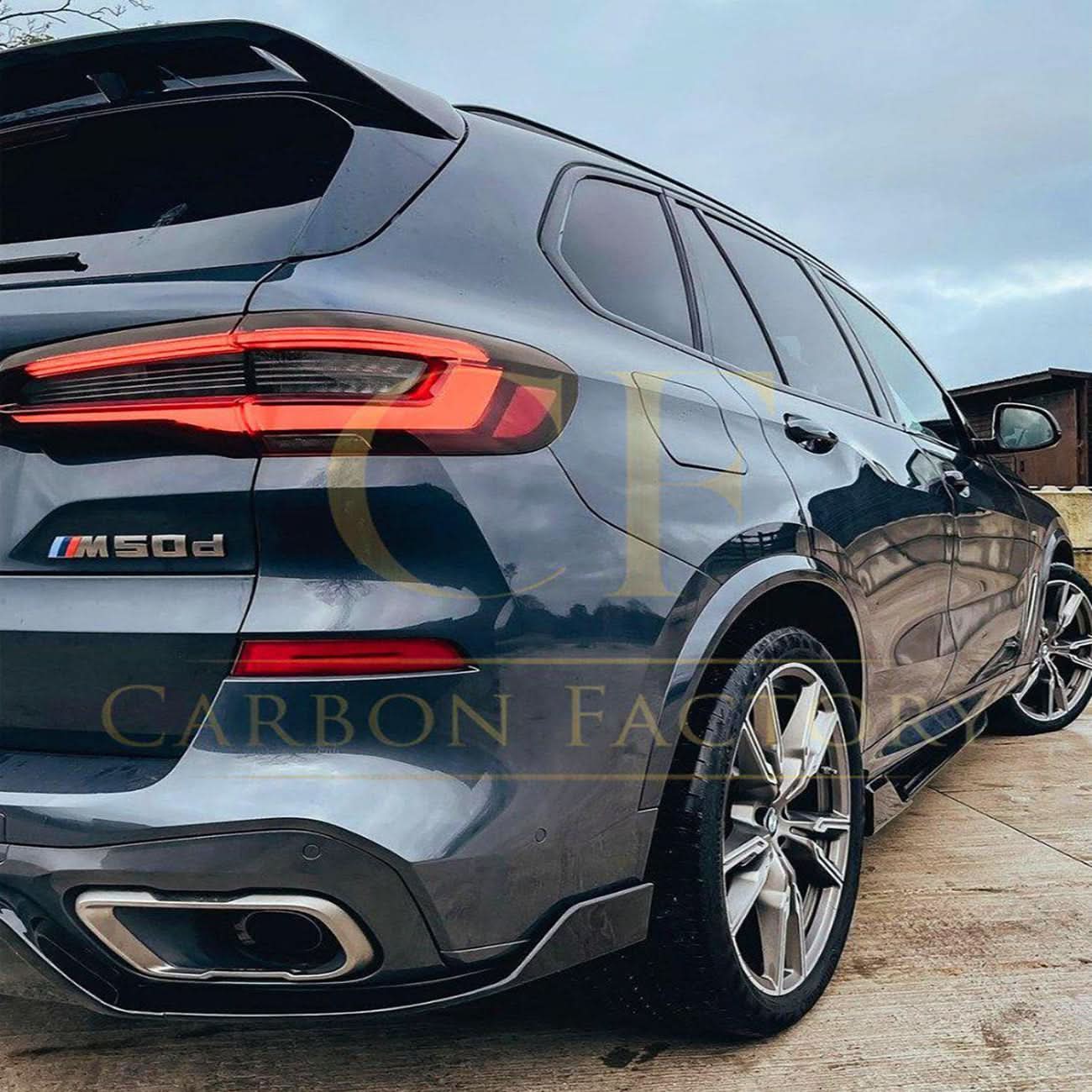 Gloss Black Body Kit Splitter Diffuser Side Skirts Spoiler for BMW G05 X5 19-22 - Carbon Factory