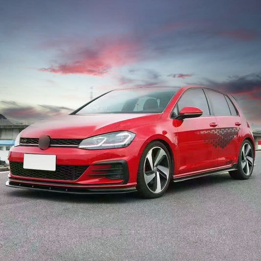 TCR Style Gloss Black Kit for VW Golf MK7.5 GTI 17-20 - Carbon Factory