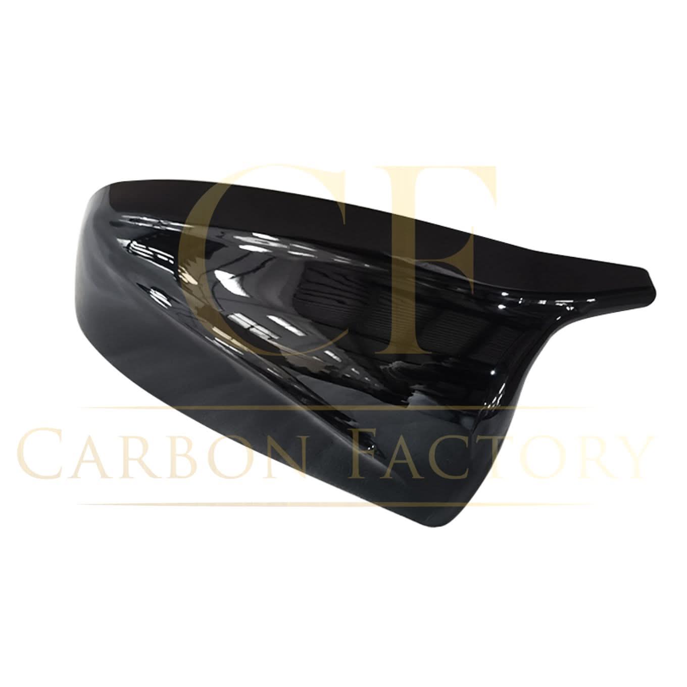 M4 Style Gloss Black Replacement Mirror Covers for BMW E71 X6 08-14 - Carbon Factory