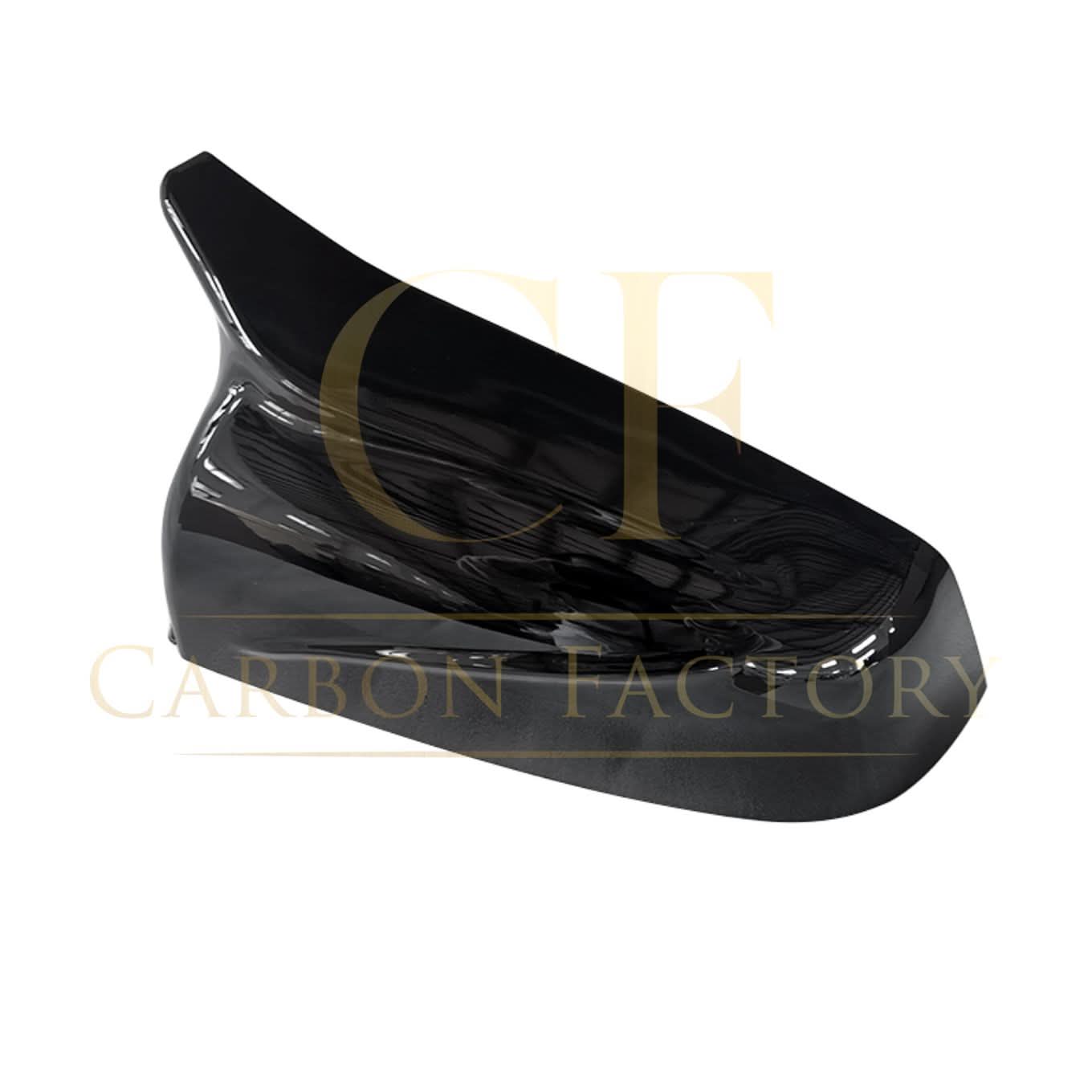 MP Style Gloss Black Replacement Mirror Covers for BMW E60 LCI F10 5 Series Pre LCI - Carbon Factory