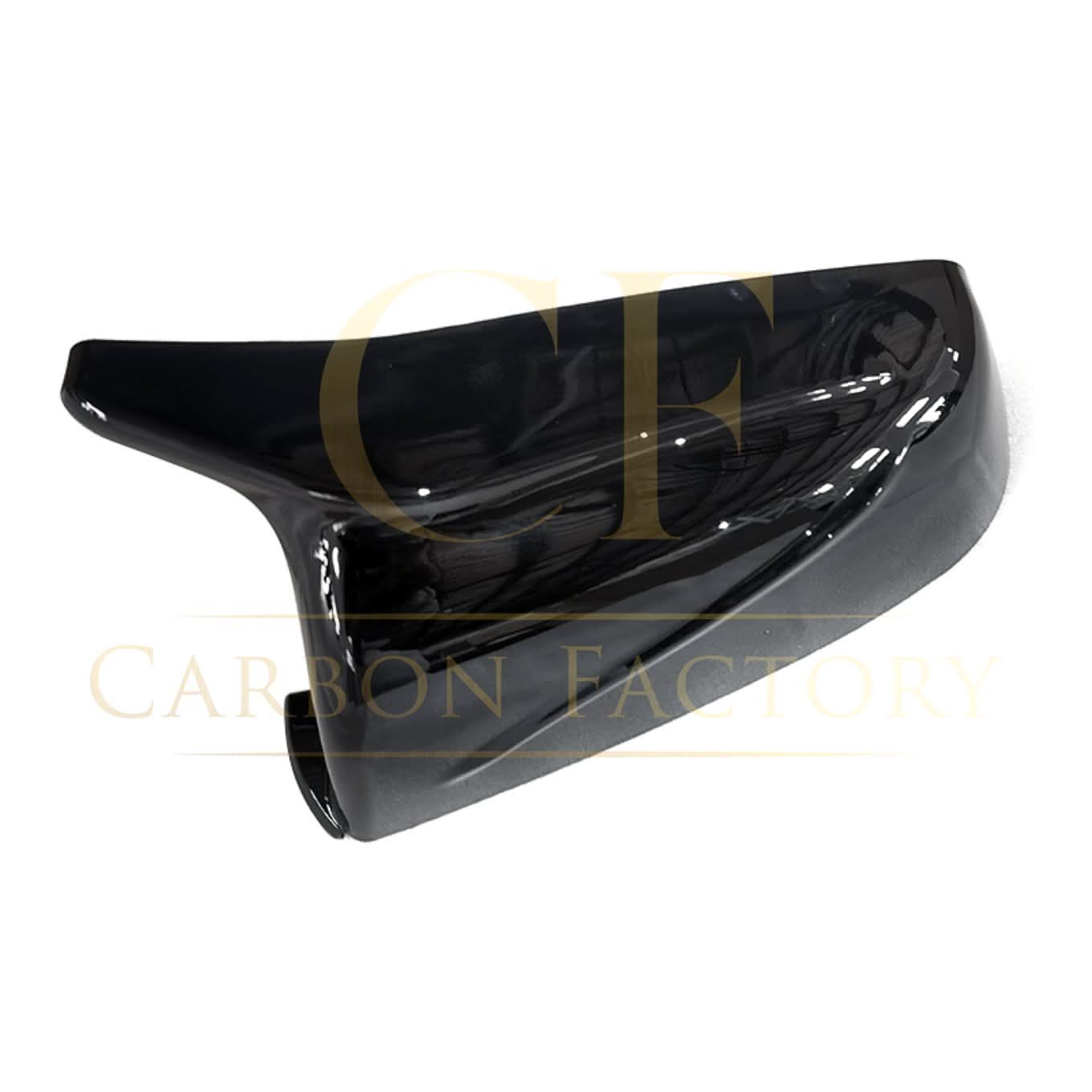 MP Style Gloss Black Replacement Mirror Covers for BMW E60 LCI F10 5 Series Pre LCI - Carbon Factory