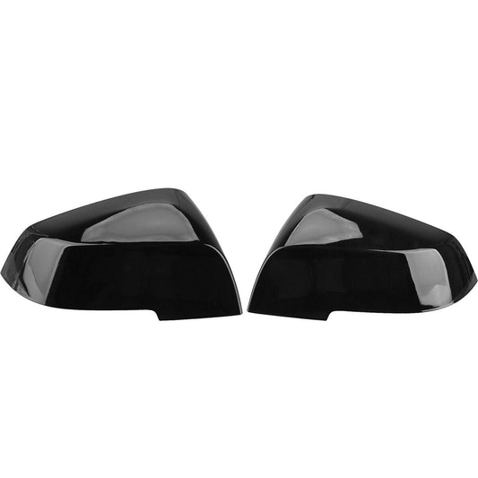 OEM Style Gloss Black Replacement Mirror Covers for BMW 1 2 3 4 Series - Carbon Factory