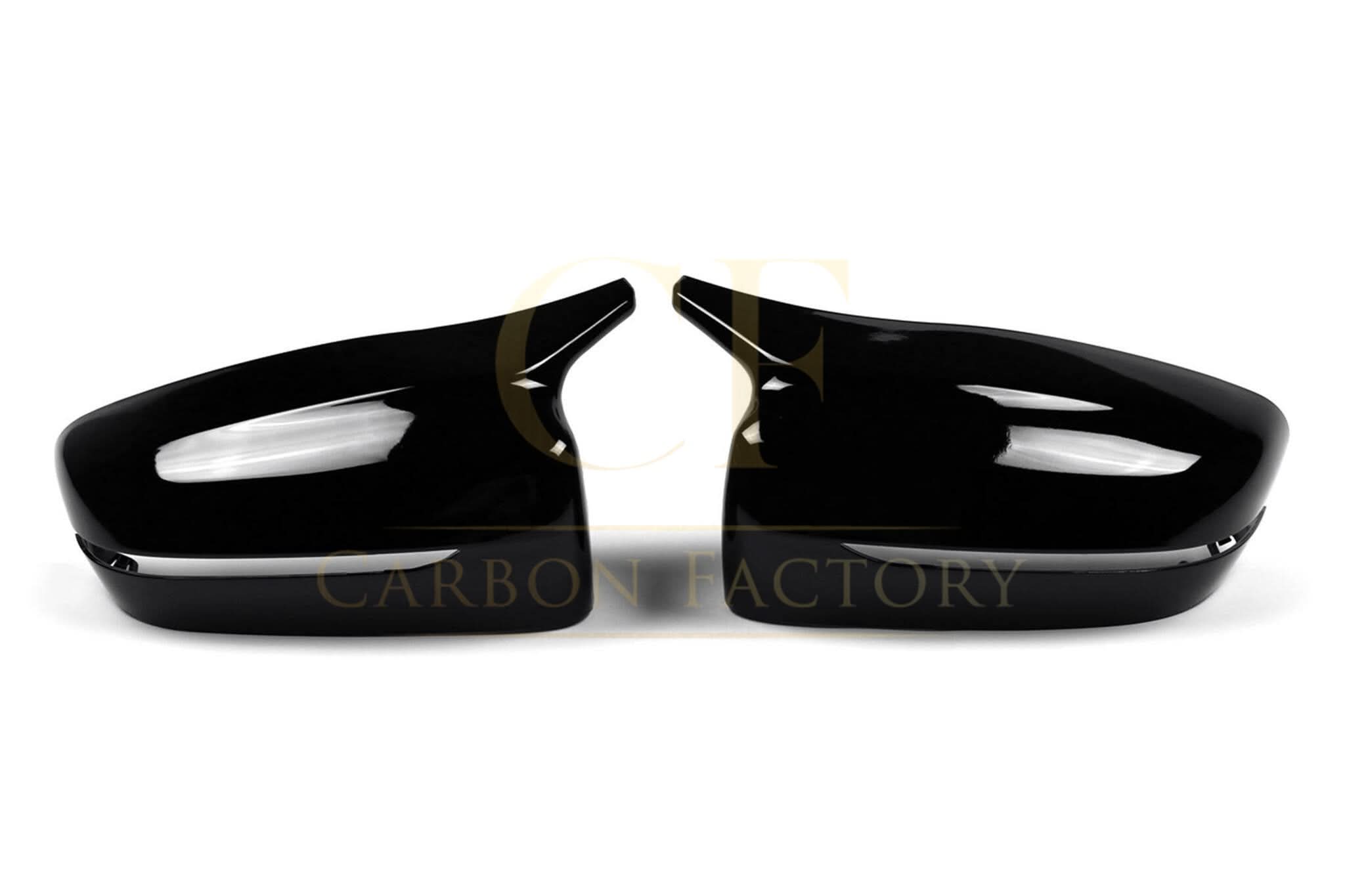 MP Style Gloss Black Replacement Mirror Covers for BMW G22 G23 G26 4 Series i4 20-Present - Carbon Factory