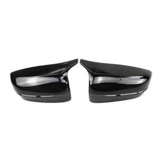 MP Style Gloss Black Replacement Mirror Covers for BMW G30 G31 5 Series 17-23 - Carbon Factory