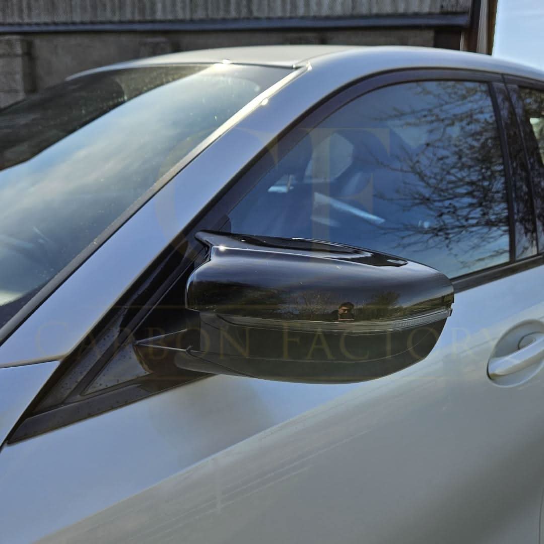 MP Style Gloss Black Replacement Mirror Covers for BMW G30 G31 5 Series 17-23 - Carbon Factory