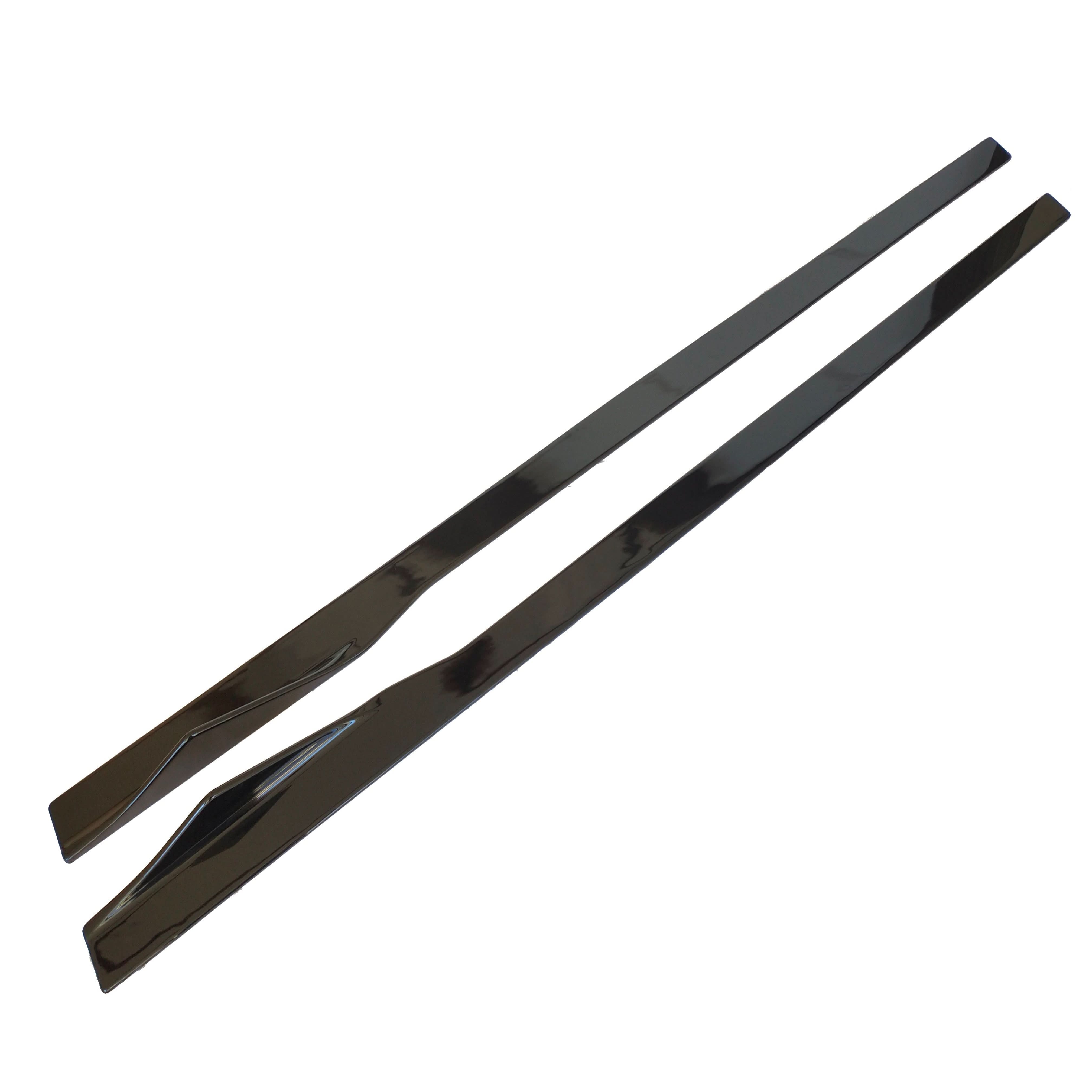 AC Style Gloss Black Side Skirts for BMW G16 8 Series Gran Coupe 19-Present - Carbon Factory