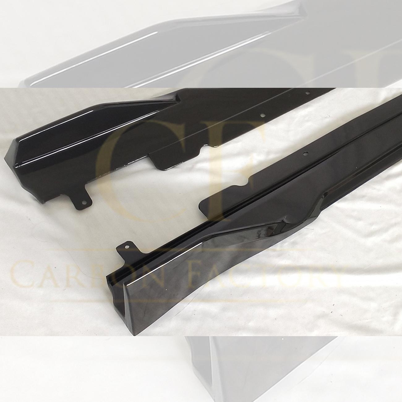 Competition Style Gloss Black Side Skirts for BMW 3 Series G20 19-Present - Carbon Factory