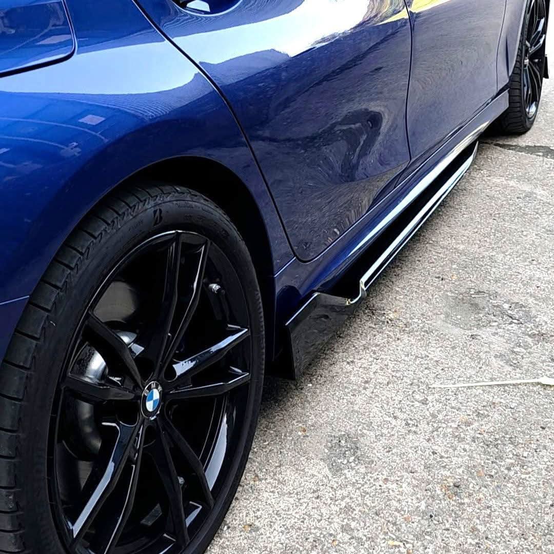 Competition Style Gloss Black Side Skirts for BMW 3 Series G20 19-Present - Carbon Factory