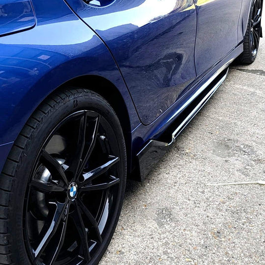 Competition Style Gloss Black Side Skirts for BMW 3 Series G20 19-Present - Carbon Factory