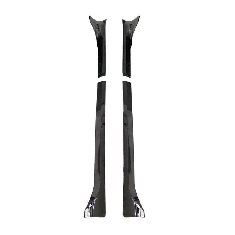 Competition Style Gloss Black Side Skirts for Tesla Model Y 19-24 - Carbon Factory