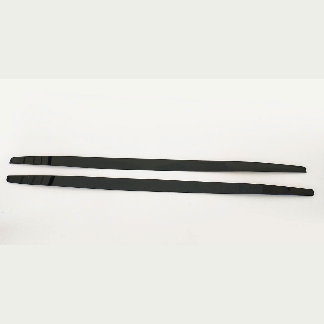 MP Style Gloss Black Side Skirts for BMW 1 Series E82 2007-2013 - Carbon Factory