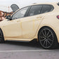 MP Style Gloss Black Side Skirts for BMW F40 1 Series 19-24 - Carbon Factory