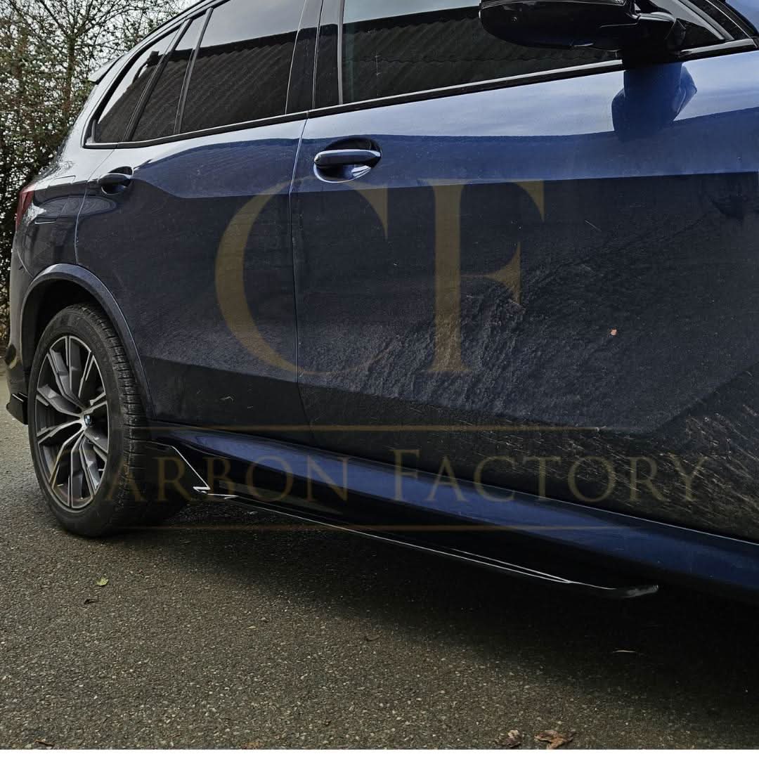 MP Style Gloss Black Side Skirts  for BMW G05 X5 F95 X5M 19-22 - Carbon Factory