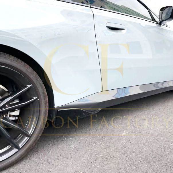 MP Style Gloss Black Side Skirts for BMW G42 2 Series Coupe 21-Present - Carbon Factory