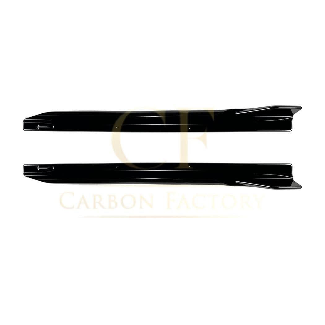MP Style Gloss Black Side Skirts for BMW G45 X3 25-Present - Carbon Factory