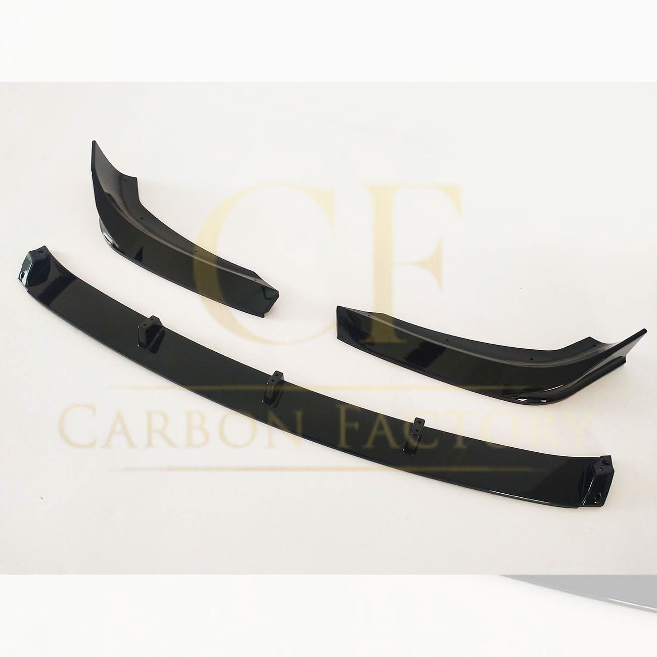 MP Style Gloss Black Front Splitter for BMW F48 F49 X1 16-Present - Carbon Factory