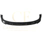 3D Style Gloss Black Front Splitter for BMW 3 Series G20 G21 LCI 24-Present - Carbon Factory