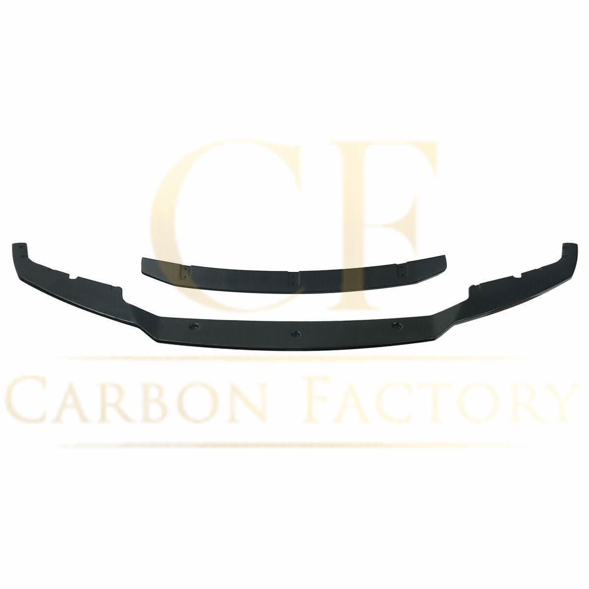 3D Style Gloss Black Front Splitter for BMW F30 F31 3 Series M Sport 12-19 - Carbon Factory