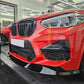 3D Style Gloss Black Front Splitter for BMW F97 X3M F98 X4M 18-21 - Carbon Factory