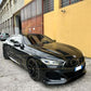 AC Style Gloss Black Front Splitter for BMW G14 G15 G16 8 Series 19-Present - Carbon Factory