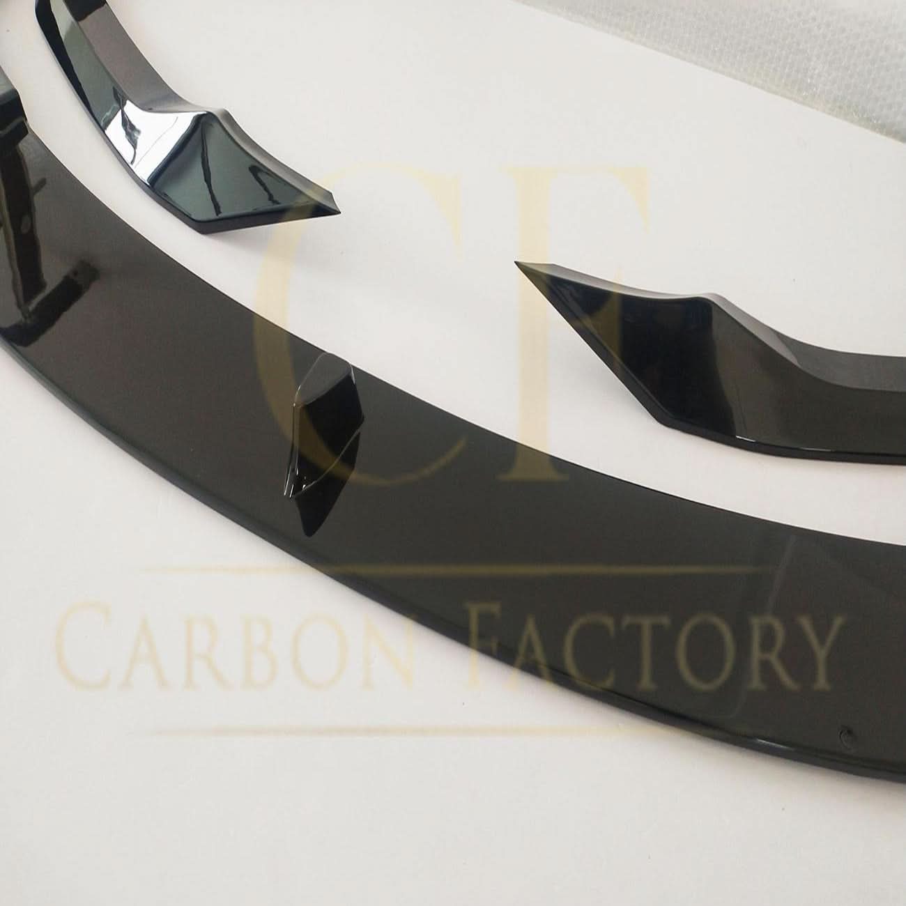 AC Style Gloss Black Front Splitter for BMW G14 G15 G16 8 Series 19-Present - Carbon Factory