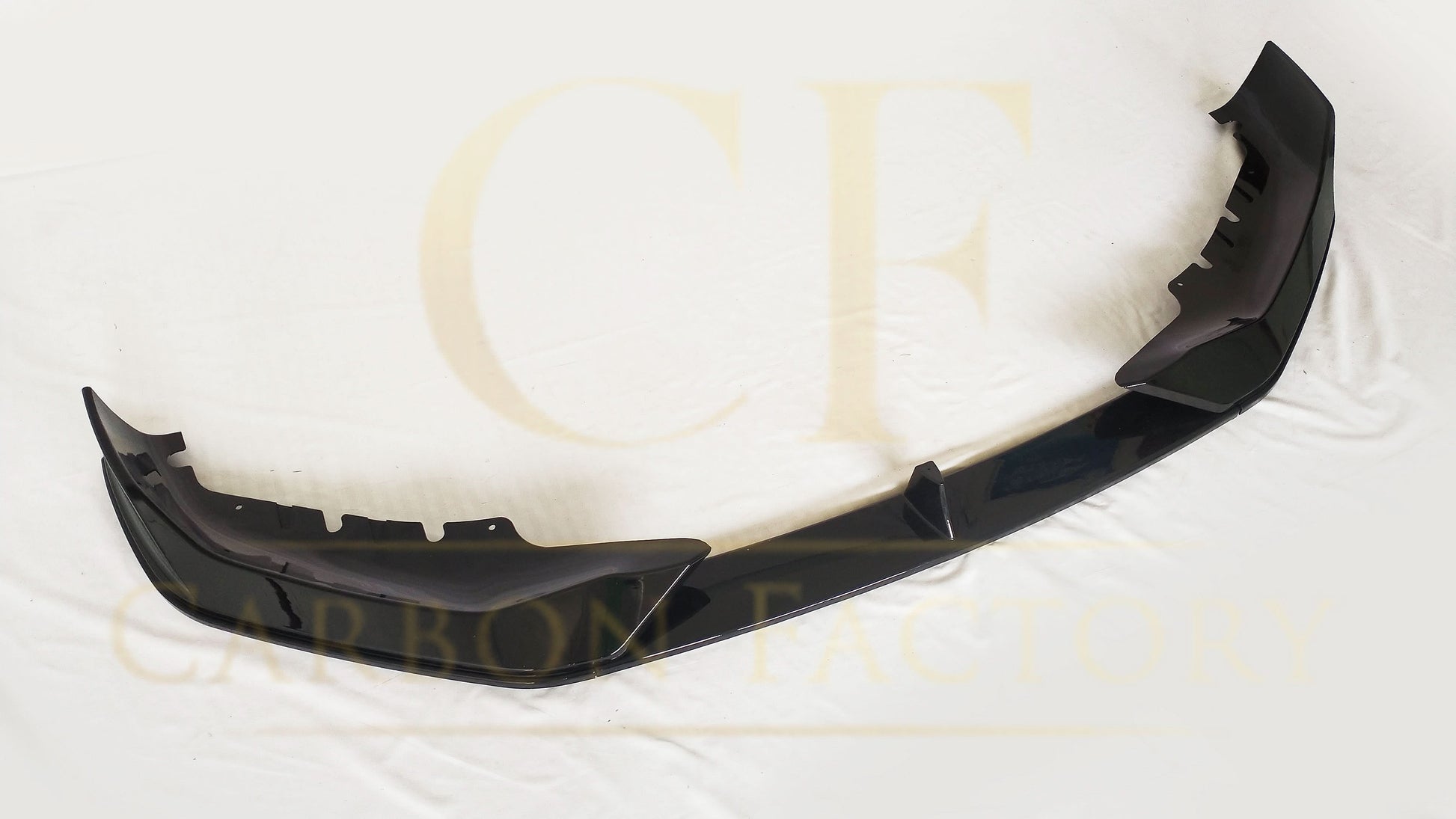 AC Style Gloss Black Front Splitter for BMW G30 G31 5 Series LCI 21-24 - Carbon Factory