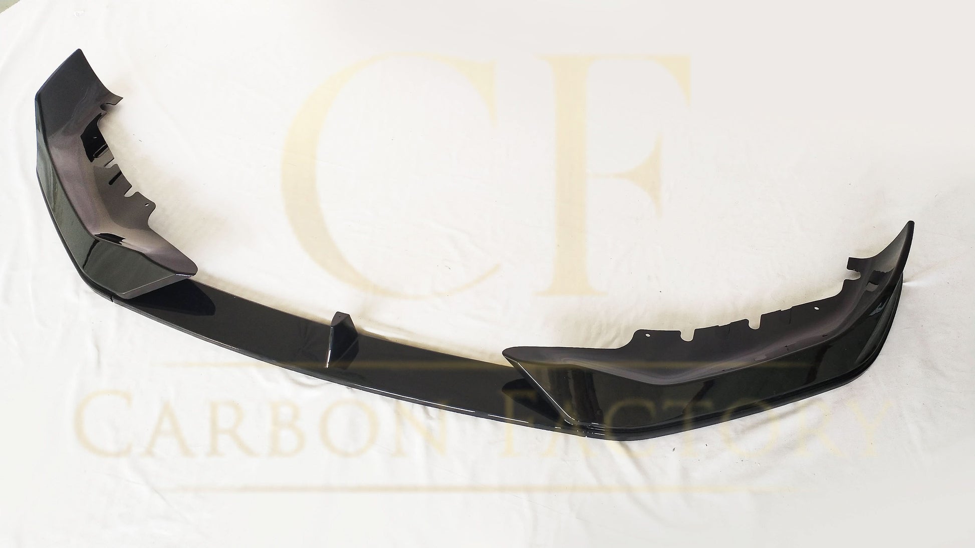 AC Style Gloss Black Front Splitter for BMW G30 G31 5 Series LCI 21-24 - Carbon Factory