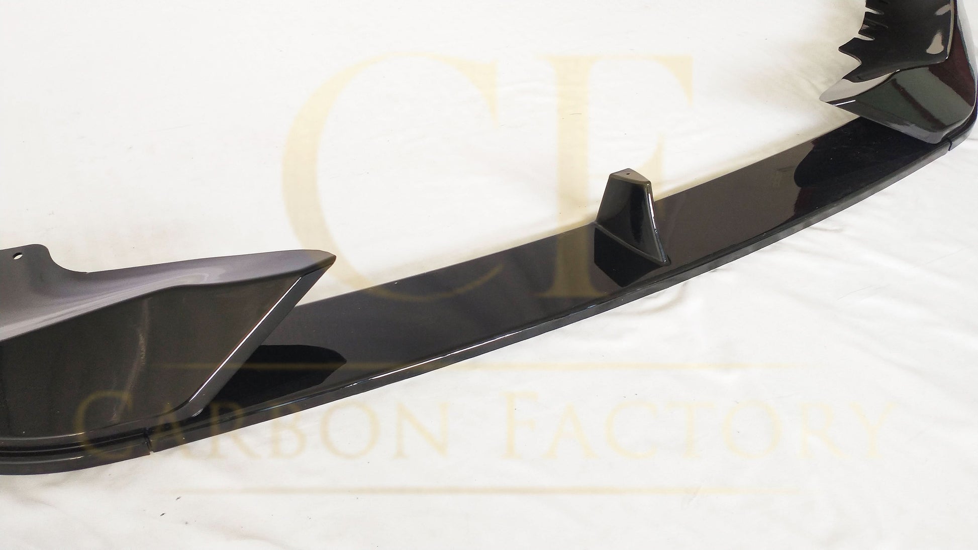 AC Style Gloss Black Front Splitter for BMW G30 G31 5 Series LCI 21-24 - Carbon Factory