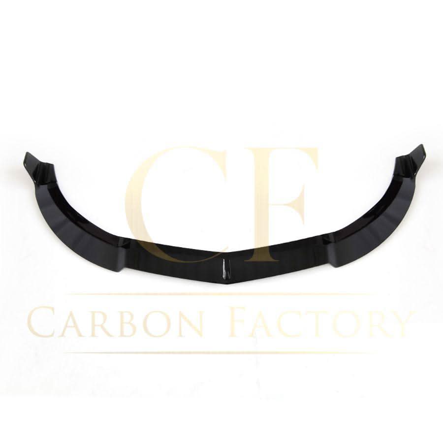 AMG Style Gloss Black Front Splitter for Mercedes Benz W176 A Class 13-15 - Carbon Factory