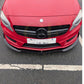 AMG Style Gloss Black Front Splitter for Mercedes Benz W176 A Class 13-15 - Carbon Factory