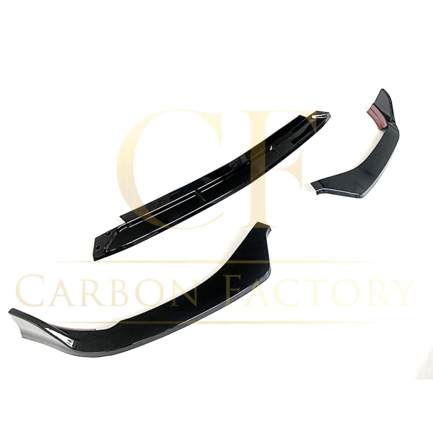 Brabus Style Gloss Black Front Splitter for Mercedes Benz W206 C Class 22-Present - Carbon Factory