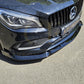 Brabus Style Gloss Black Front Splitter for Mercedes Benz W117 CLA 17-19 - Carbon Factory