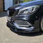 Brabus Style Gloss Black Front Splitter for Mercedes Benz W117 CLA 17-19 - Carbon Factory
