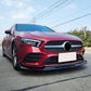 Brabus Style Gloss Black Front Splitter for Mercedes Benz W177 A Class 18-23 - Carbon Factory
